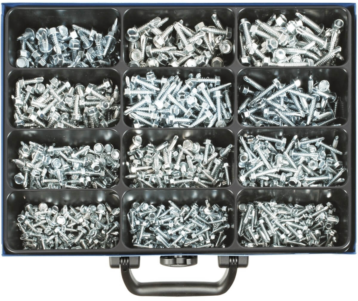 Poraruuvilajitelma DIN 7504-K, sinkitty, Förch