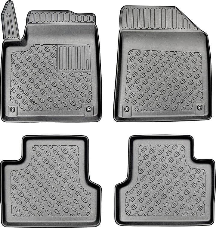 thumbnail image 2 of Dashboard Cover For Jeep Cherokee 2014-2021 - Black Polyester Dash Mat Protector 2 of 9
