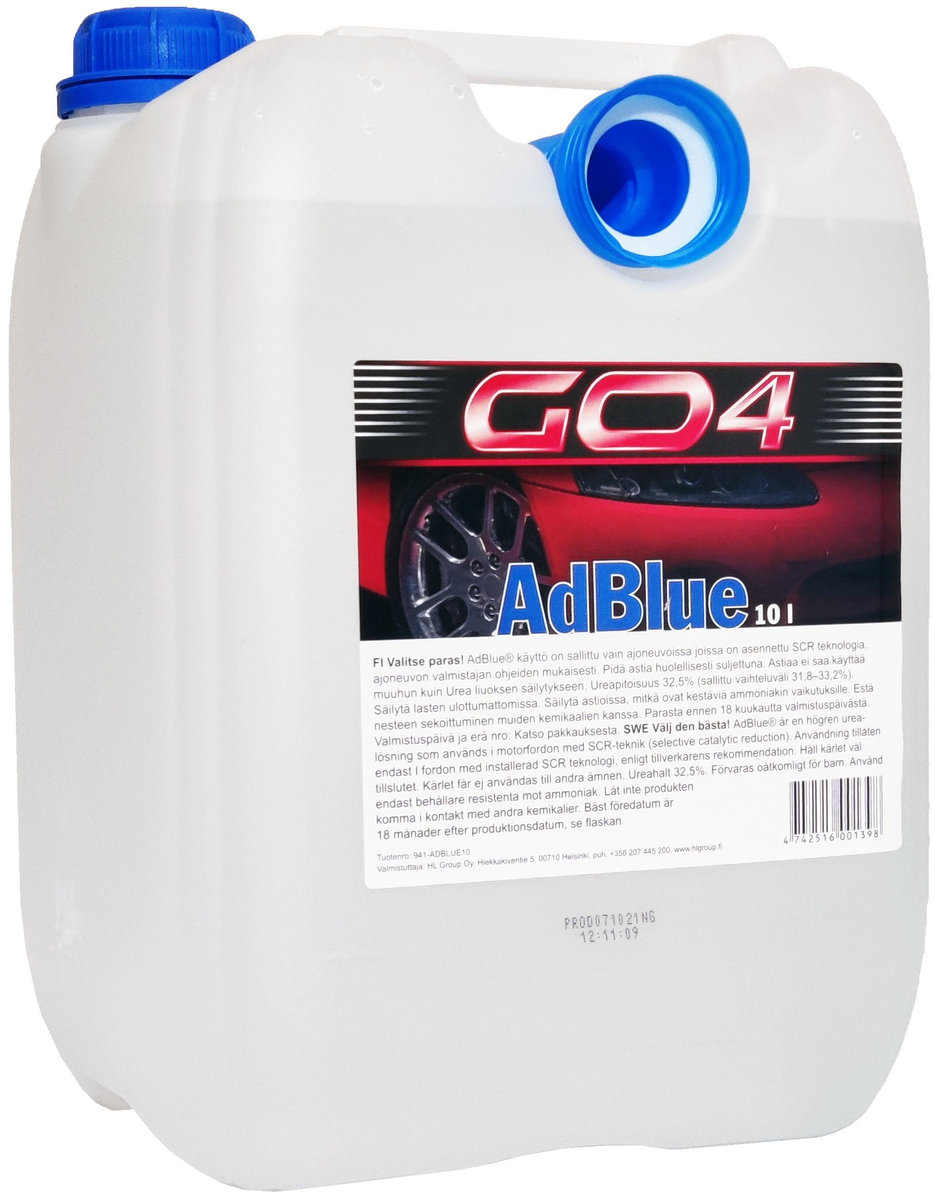 Air 1 AdBlue 10L - ADBLUE010 - Air 1