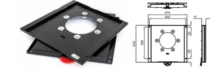 Kääntymismekanismi Ford Transit alkaen 2014➟