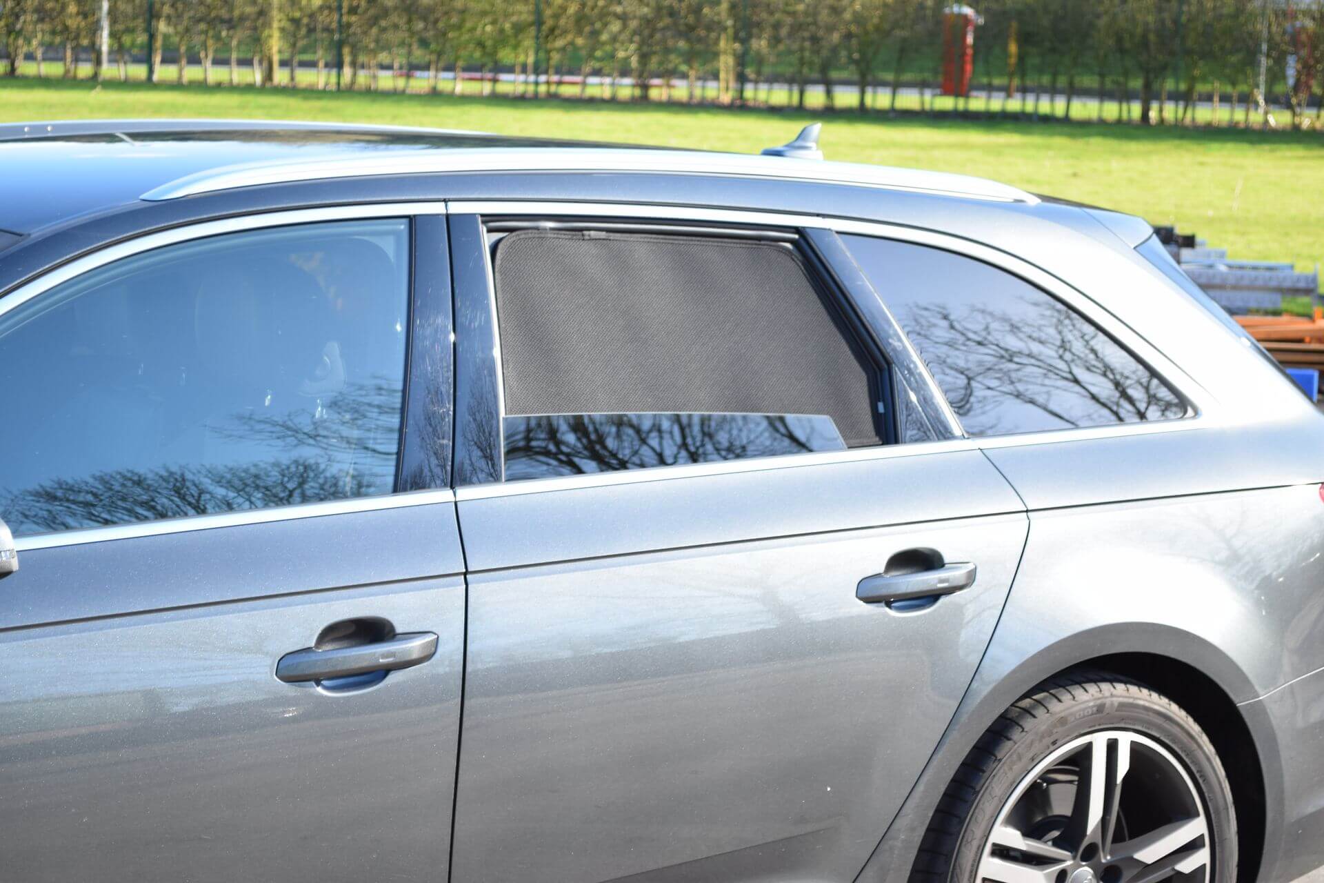 Satz Car Shades kompatibel mit Audi A4 B9 Avant 2015- (6-teilig