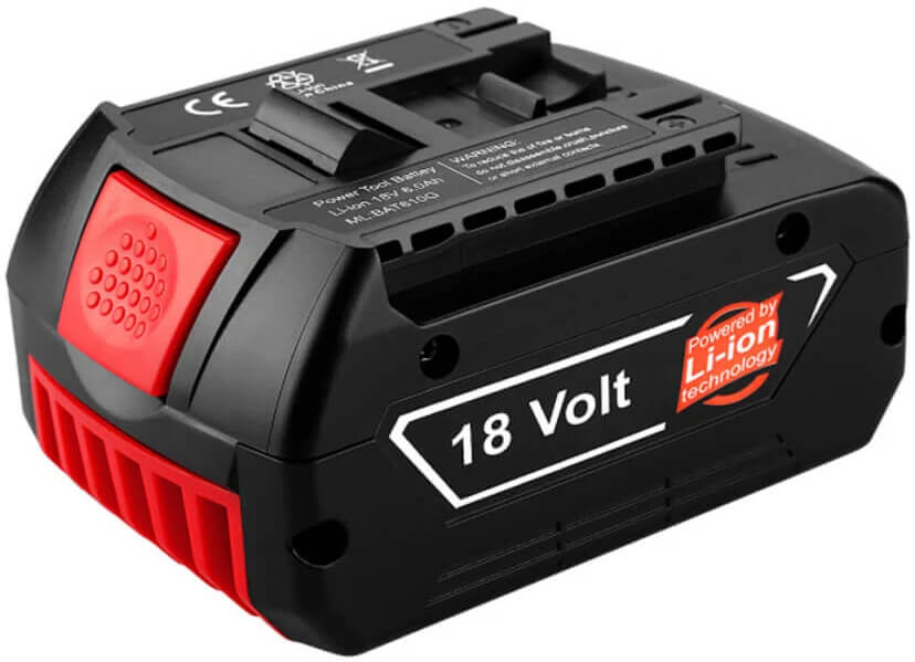 Akku 5,0 Ah Bosch 18 V työkaluille, Alvope
