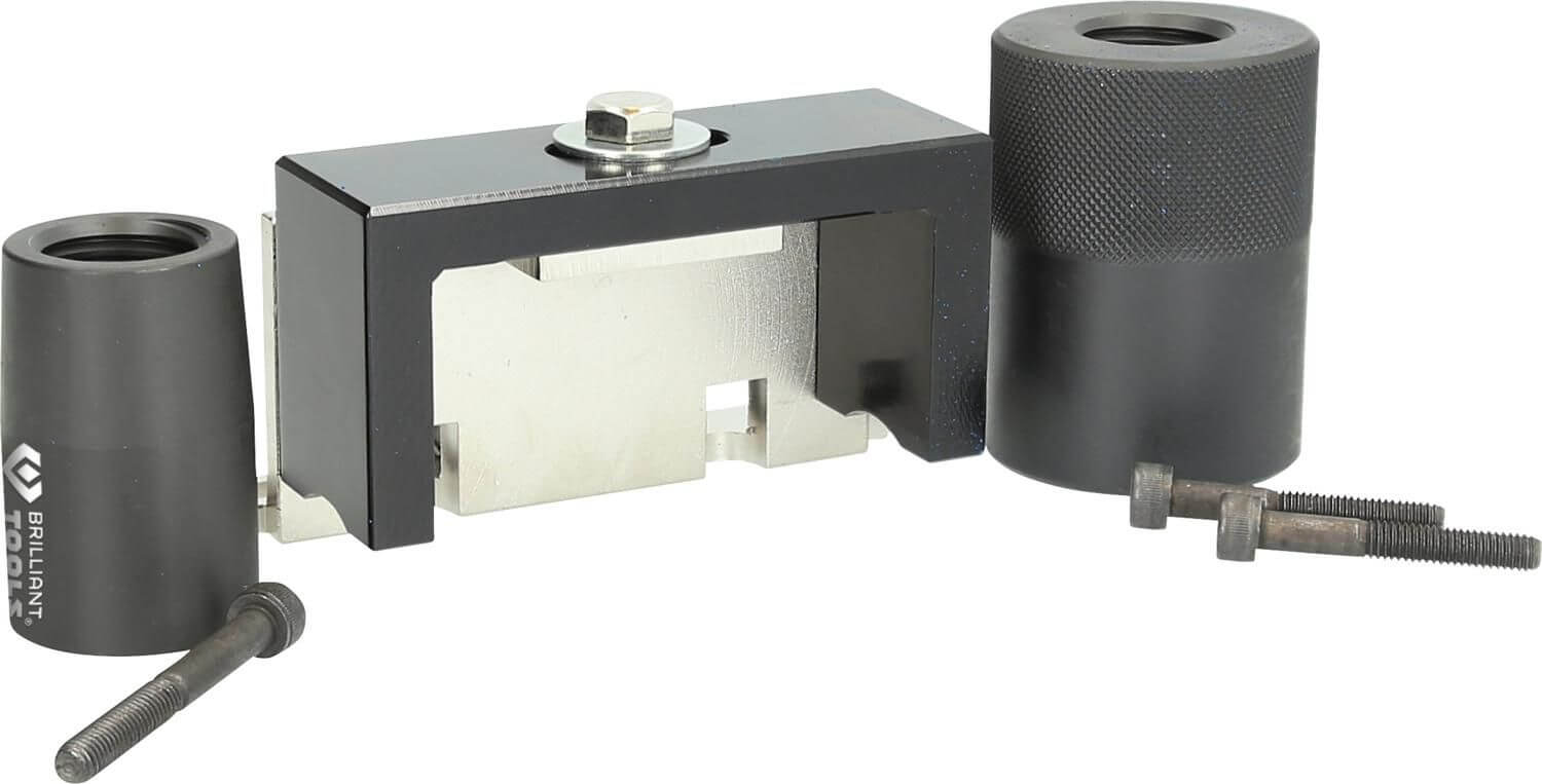 Nokka-akselin pitotyökalu- ja kampiakselin tiivisterenkaan työkalusarja, Ford, Volvo 2.5 Turbo, Brilliant Tools