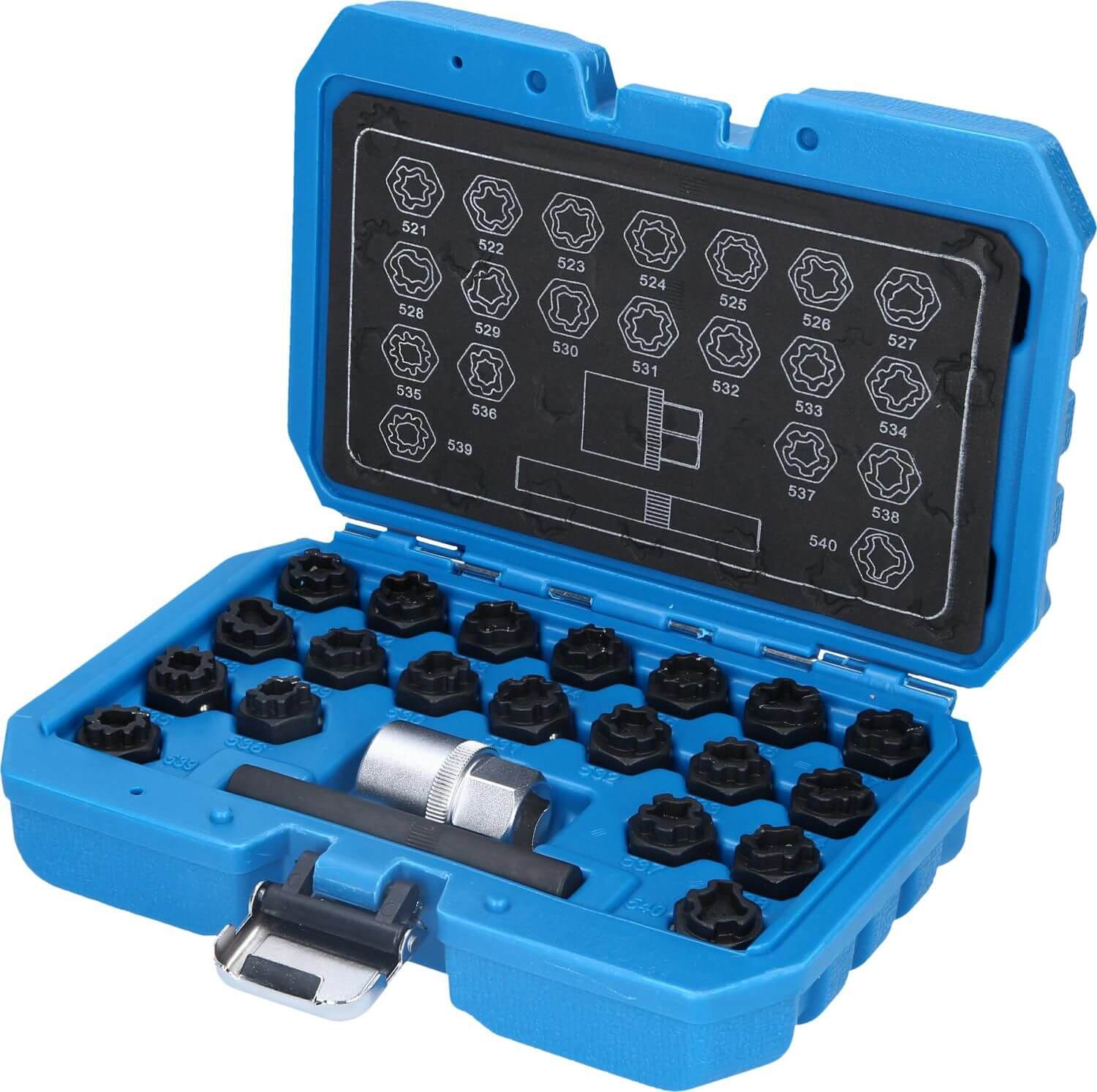 Vannelukkovalikoima, VW, 22-os, Brilliant Tools