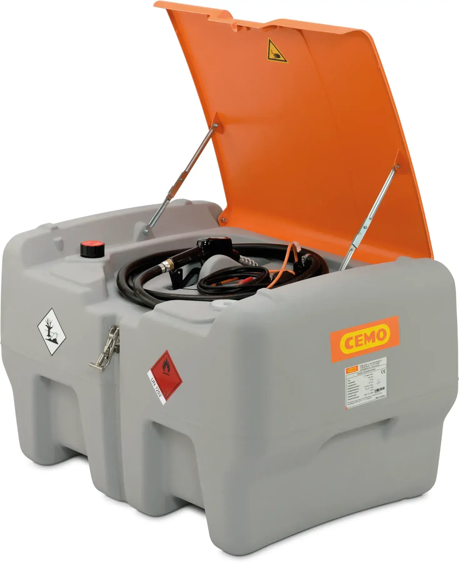 Kuljetussäiliö - Diesel (440 l, 12 V), Cemo