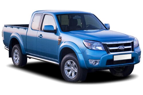 Häikäisysuojasarja Ford Ranger, 4 ovinen (1998-2007), Car Shades