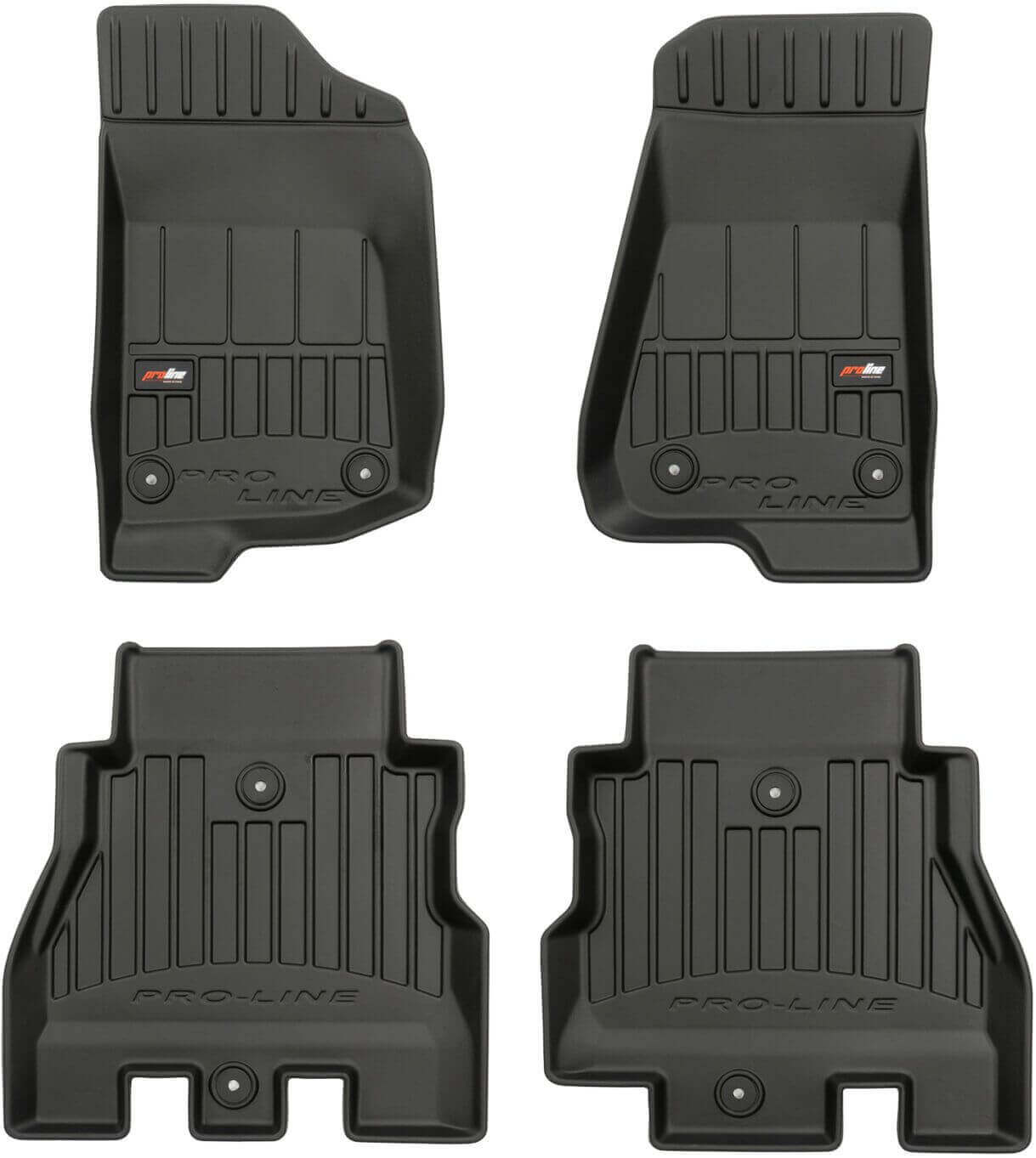 Kuminen kaukalomattosarja Jeep Wrangler IV Rubicon (2017➟)