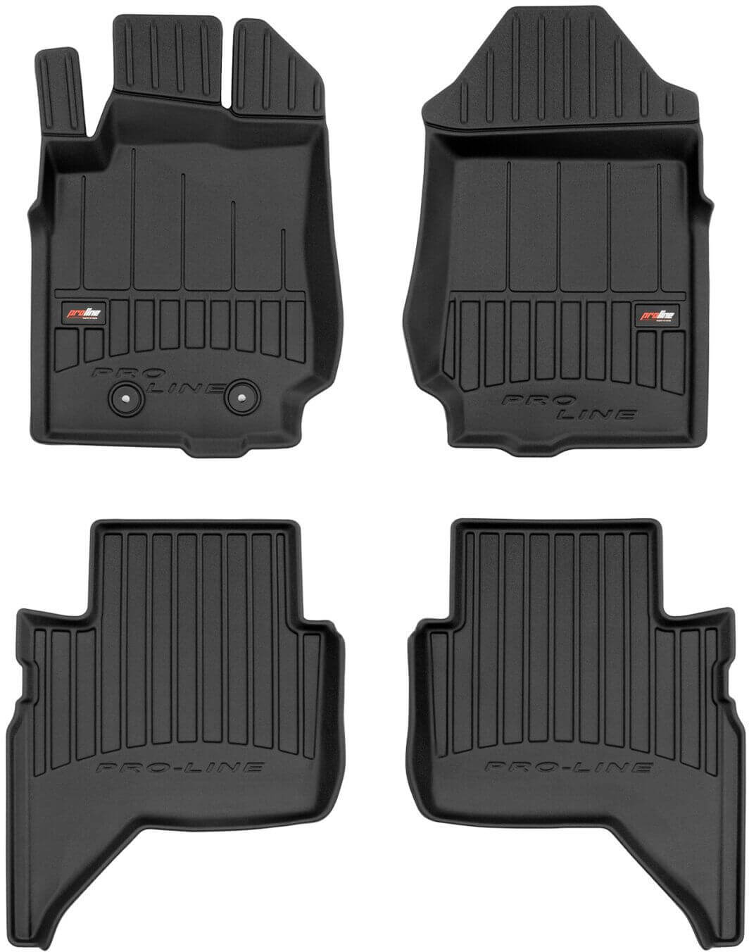 Kuminen kaukalomattosarja Ford Ranger IV (2018➟)