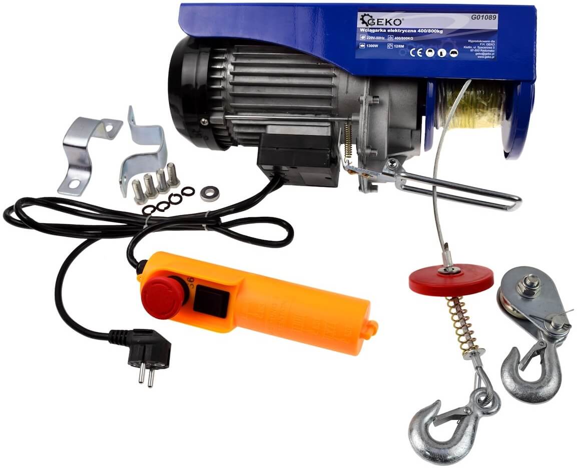 Sähkönostovinssi 800 kg, Geko