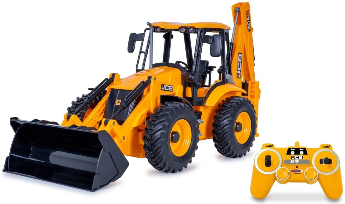 Kauko-ohjattava JCB kaivurikuormaaja (1:20), Jamara