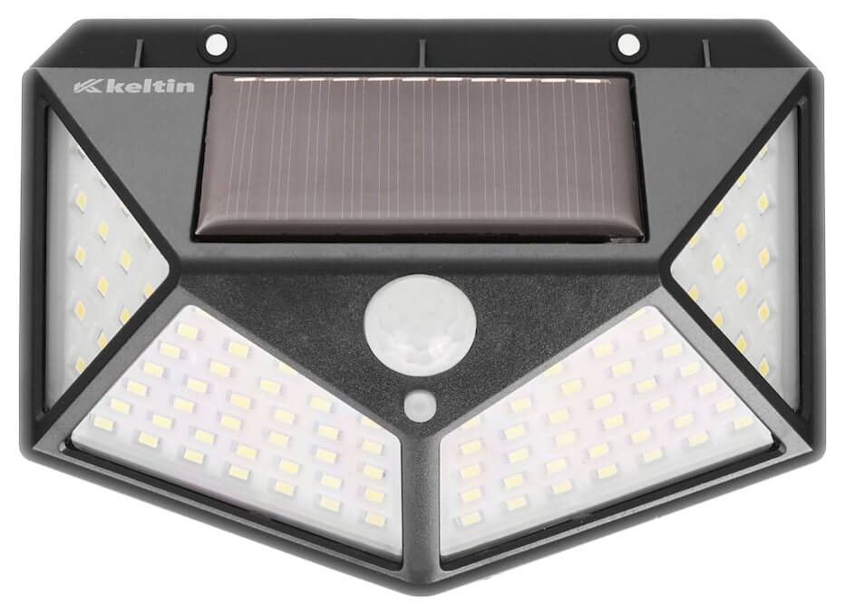 Aurinkokenno Led valaisin Liiketunnistimella 50 W Keltin Alennuksella 