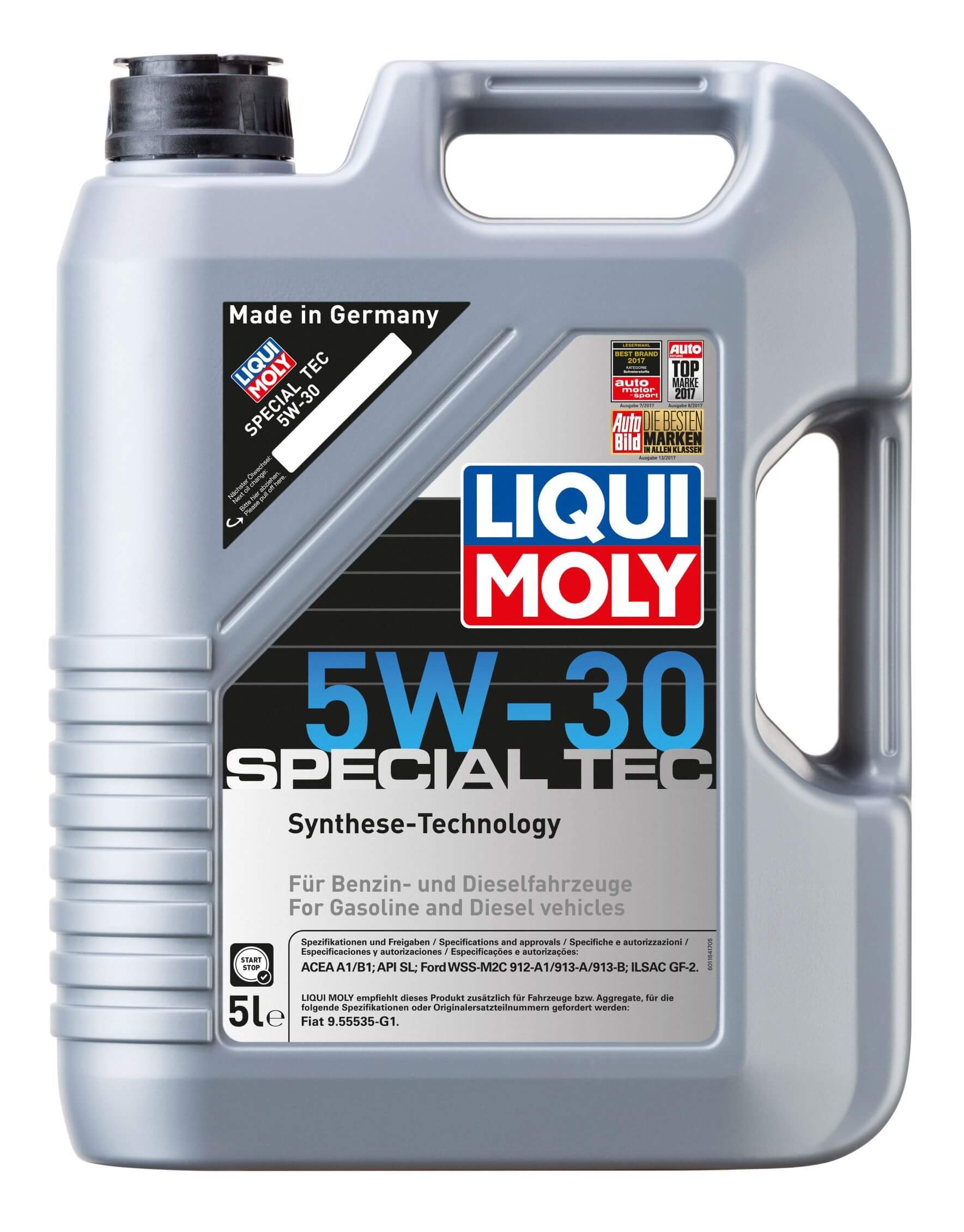 Moottoriöljy Special Tec 5W-30, Liqui Moly 5 l