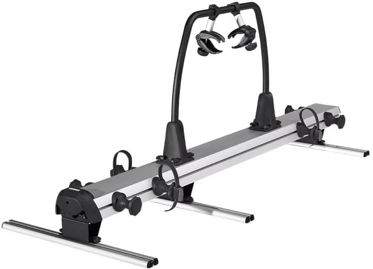 Polkupyöräteline Veloslide Standard tavaratilaan (2-pyörälle), Thule