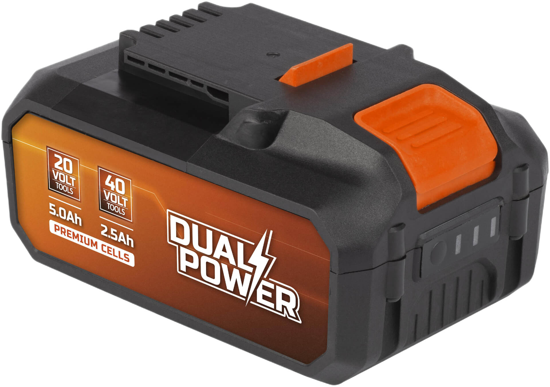 Akku 2 x 20 V 2,5 / 5 Ah Dual Power, Powerplus