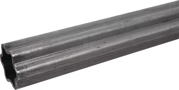 Ulkoputki tähti 61,0 x 4,3 mm, 1000 mm, L25, GoPart