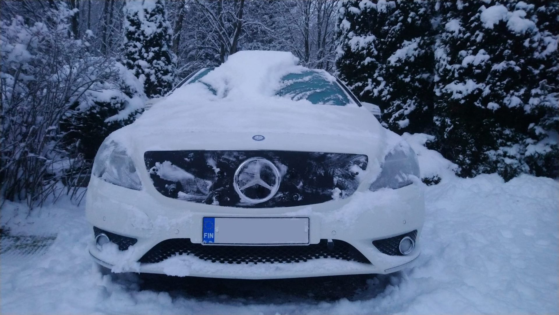 Maskisuoja Mercedes-Benz B-sarja (2012-2014), Tammer-Suoja Alennuksella ...