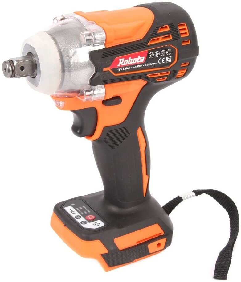 Akkumutterinväännin 320 Nm 18 V, Robota