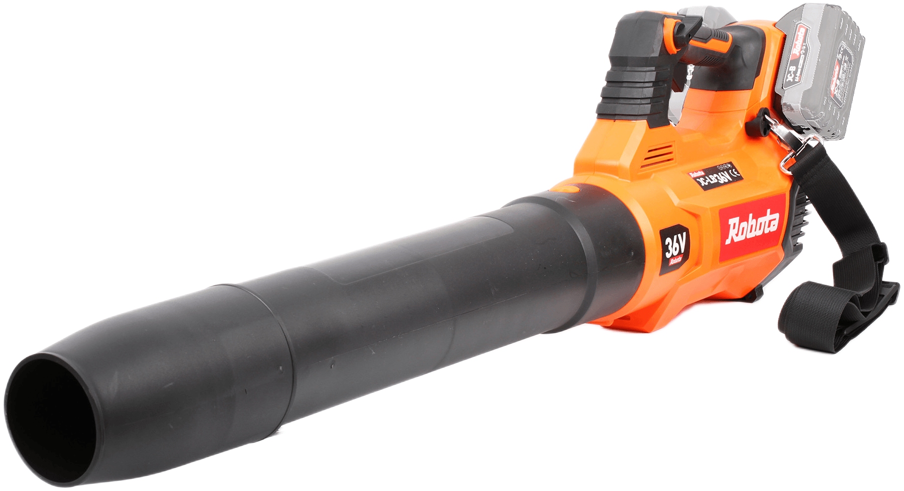 Akkukäyttöinen lehtipuhallin 36 V, Robota