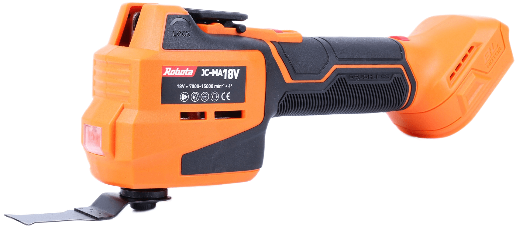 Akkukäyttöinen monitoimityökalu 18 V, Robota