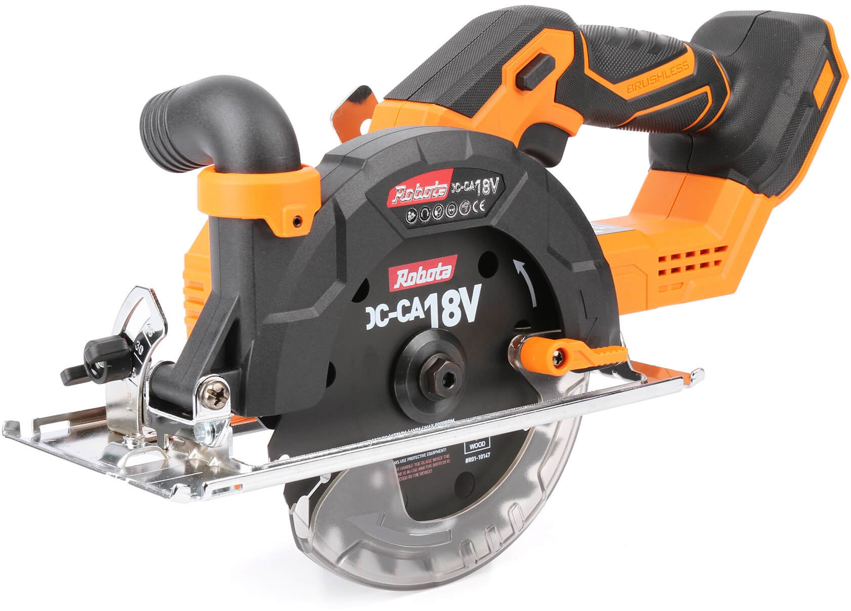 Akkukäyttöinen käsisirkkeli 150 mm 18 V, Robota