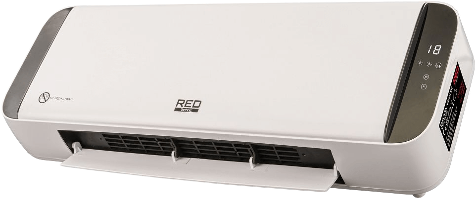 Seinälle asennettava oskilloiva lämpöpuhallin 2000 W, Red Technic