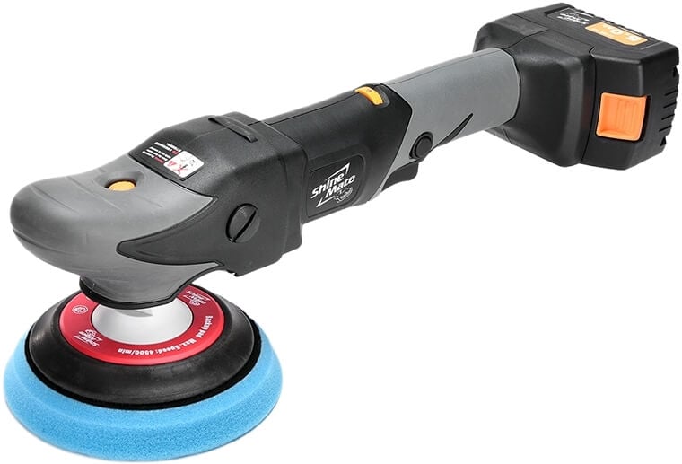 Akkukäyttöinen pyörivä kiillotuskone EB251‑6, ShineMate