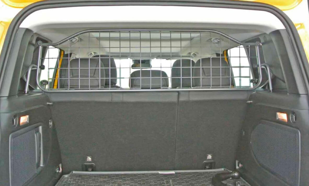 Koiraverkko autoon - Jeep Renegade (2014➟) kattoluukulla, Travall