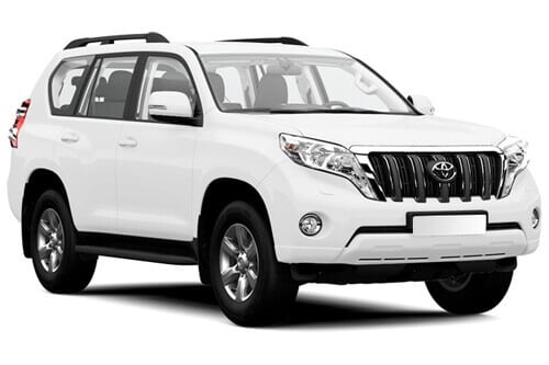 Häikäisysuojasarja Toyota Land Cruiser LC4 Prado, 5 ovinen (2009➟), Car Shades