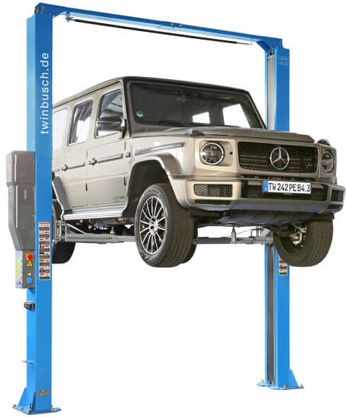 2-pilarinostin 4200 kg (vapaa lattia), Twin Busch