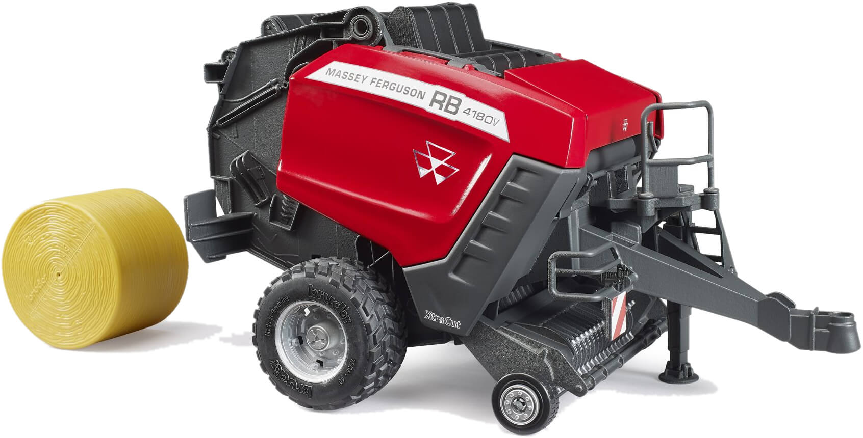 Lelu Pyöröpaalain Massey Ferguson RB 4180V, Bruder