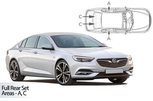 Häikäisysuojasarja Opel Insignia, 5 ovinen (2017➟), Car Shades