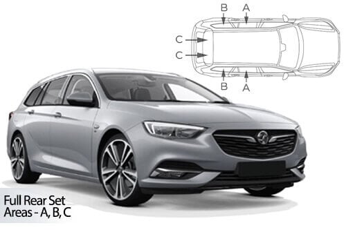 Häikäisysuojasarja Opel Insignia, Farmari (2017➟), Car Shades