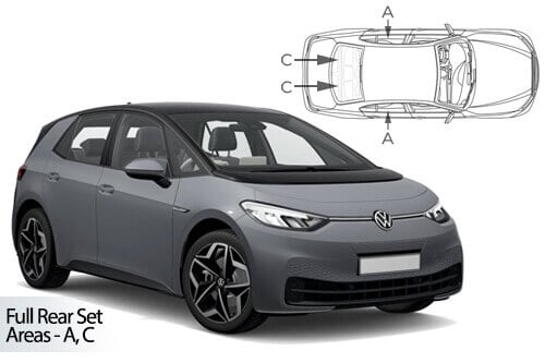Häikäisysuojasarja Volkswagen ID.3 (2019➟), Car Shades