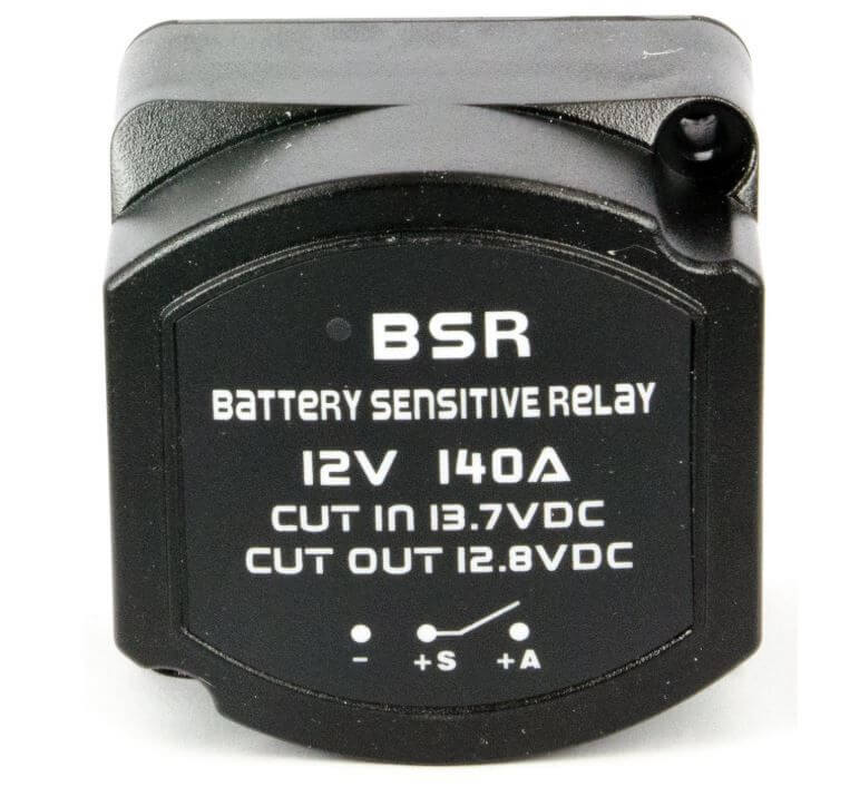 Akkujen erotusrele veneeseen 140 A (12 V), Gebe