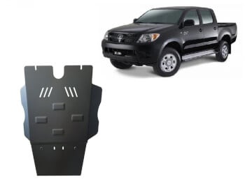 Pohjapanssari tasauspyörästölle Toyota Hilux (2004-2015), terästä