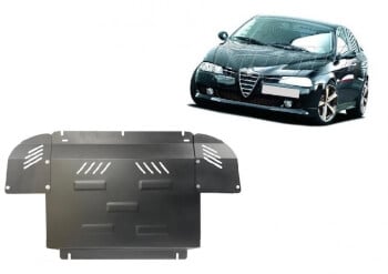 Pohjapanssari moottorille Alfa Romeo 156 (1997-2003), ter&auml;st&auml;