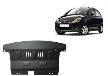 Pohjapanssari moottorille Chevrolet Spark (2005-2009), terästä