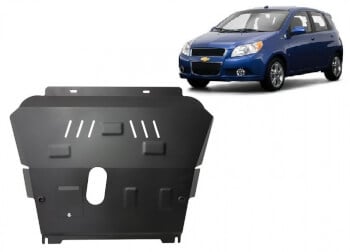 Pohjapanssari moottorille Chevrolet Aveo (2008-2011), terästä
