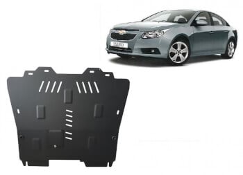 Pohjapanssari moottorille Chevrolet Cruze (2008-2016), terästä
