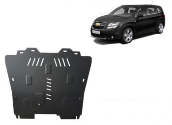 Pohjapanssari moottorille Chevrolet Orlando (2011-2018), terästä