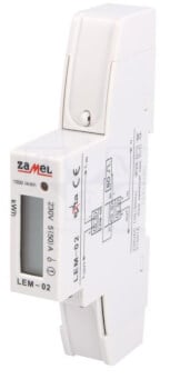 Digitaalinen kWh-mittari (1-vaihe)