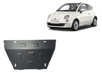 Pohjapanssari moottorille Fiat 500 S (2007➟), ter&auml;st&auml;