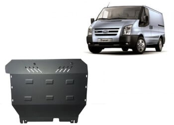 Pohjapanssari moottorille Ford Transit etuveto (2007-2013), terästä