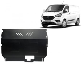 Pohjapanssari moottorille ja vaihteistolle Ford Transit Custom (2020-2023), terästä
