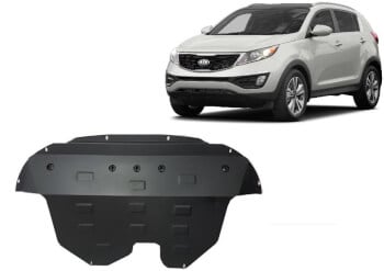 Pohjapanssari moottorille Kia Sportage (2011-2015), ter&auml;st&auml;