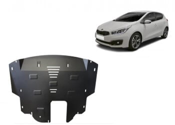 Pohjapanssari moottorille Kia Ceed (2015-2017), ter&auml;st&auml;