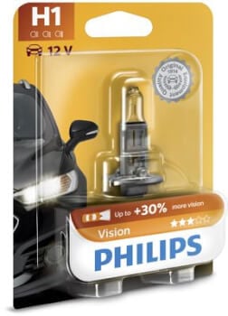Ajovalopolttimo, H1, 12 V, Philips