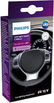 CAN-bus adapteri 12 V / 10 W (LED H7), paripakkaus - Philips