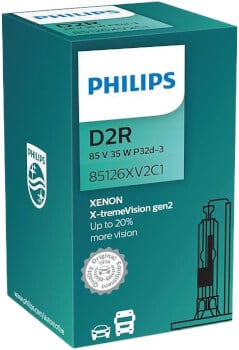 Ajovalopolttimo Xenon X-tremeVision, D2R, Philips