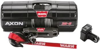 S&auml;hk&ouml;vinssi k&ouml;ydell&auml; Axon 35-S 12 V / 1588 kg, Warn